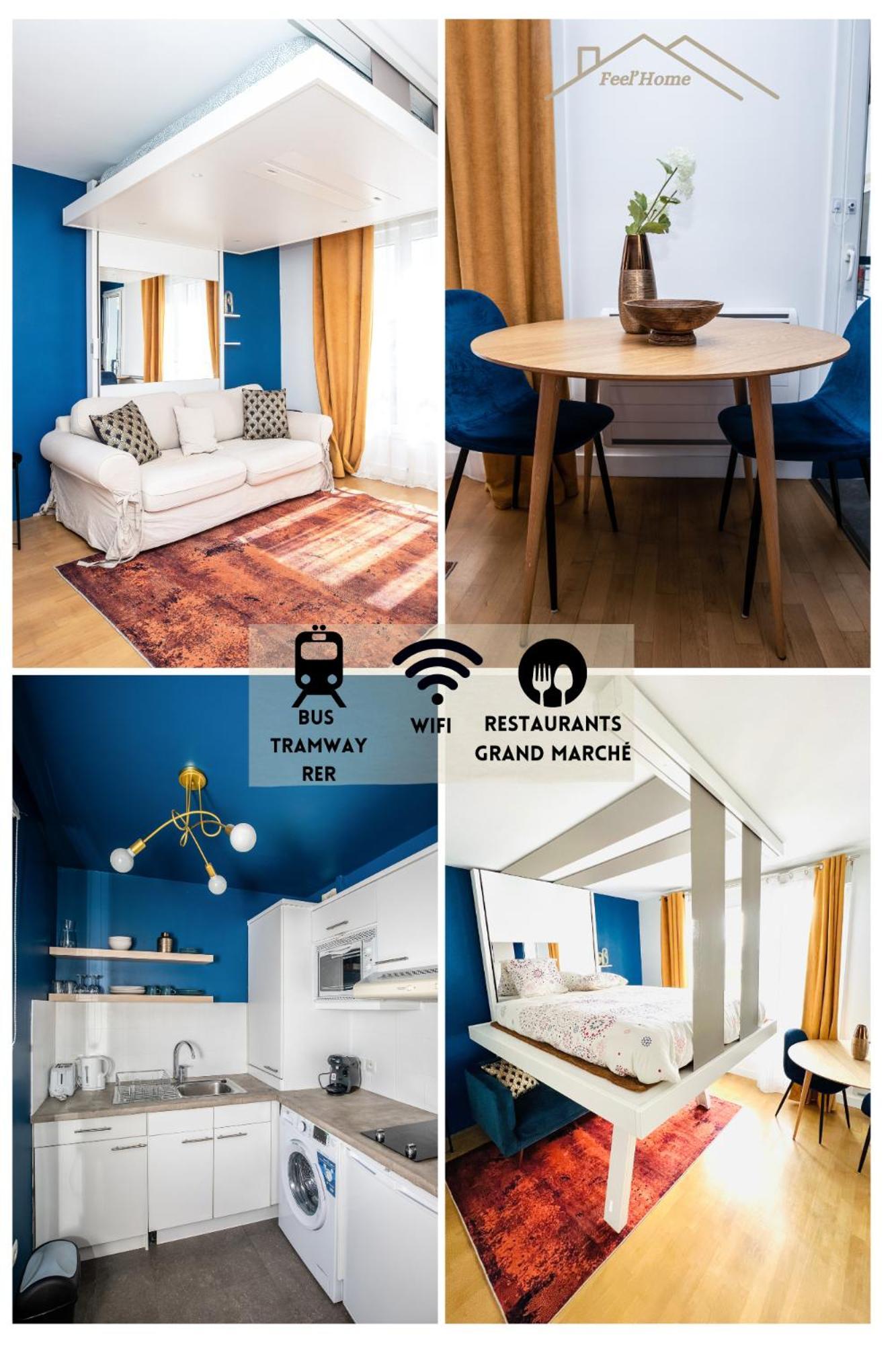 Experience Olympique Proche Paris Apartment Le Plessis-Robinson Ngoại thất bức ảnh